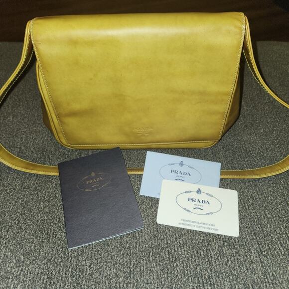 Vintage Prada Leather Handbag 1996 Collection - Picture 12 of 14